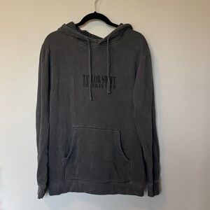 Taylor Swift The Eras Tour Gray Charcoal Hoodie